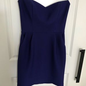 Guess strapless cocktail dress